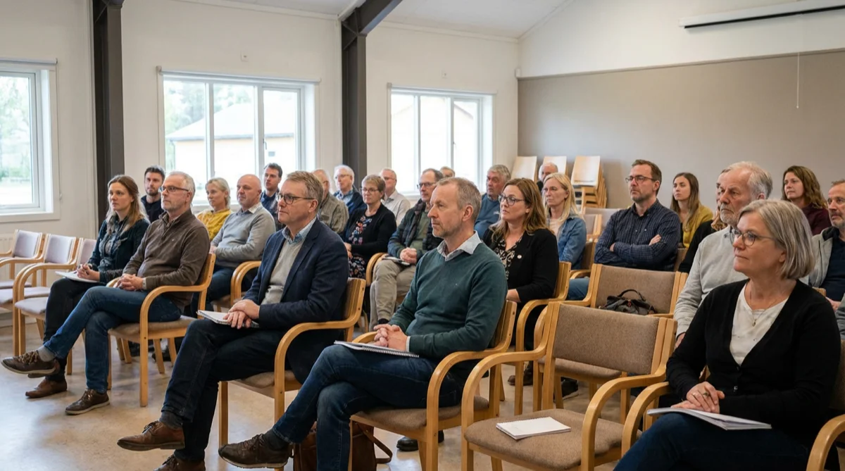 Community town hall meeting
